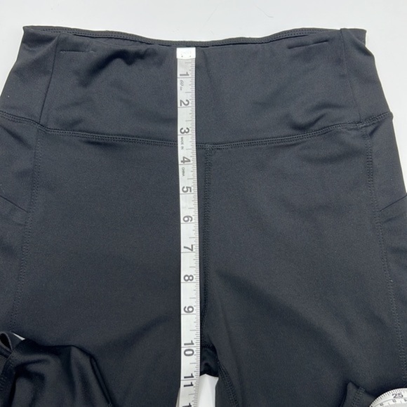 SAM EDELMAN Woman’s Black Capri Work out Legging Sz S - Picture 9 of 10